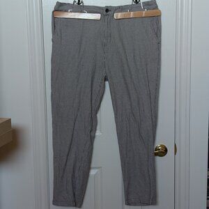 (2 for $25 Send Offer) Black and White Herringbone Pants